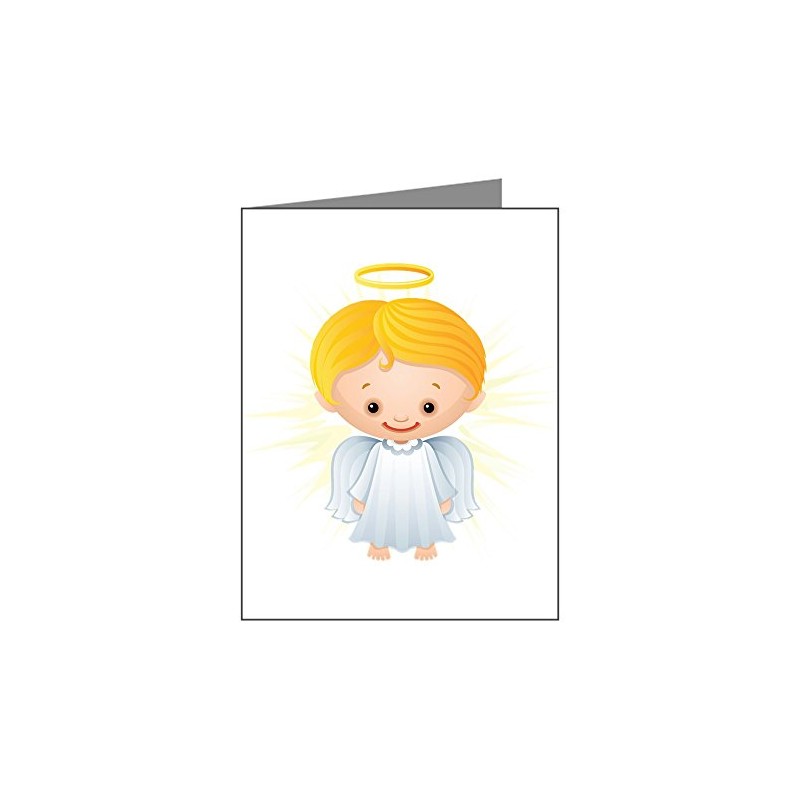 Truly Teague Note Cards (10 Pack) Christmas Cuties Shining Angel