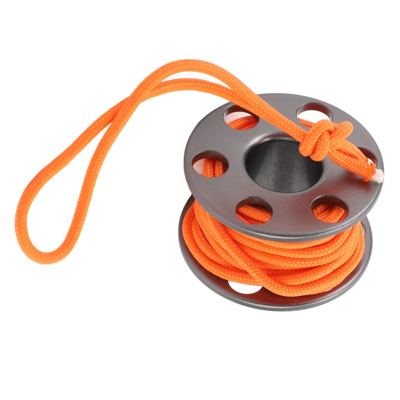Scuba Diving Finger Reel Aluminum Alloy Mini Finger Spool Reel