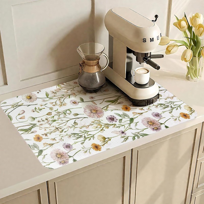Tatyanna Drawer and Shelf Liner for Kitchen Cabinets Non Adhesive