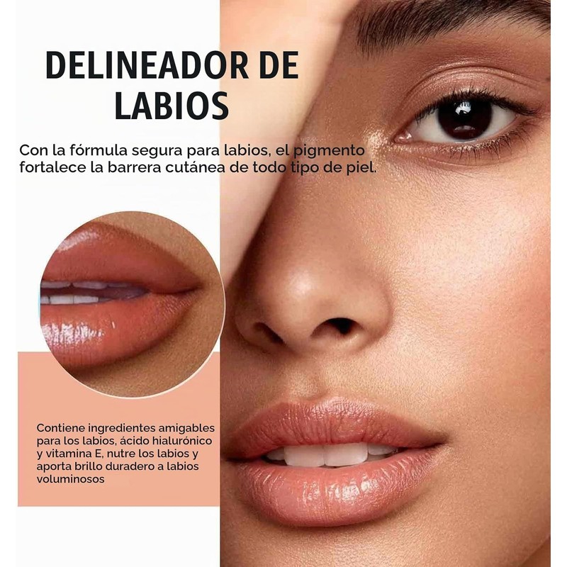 Peel off Matte Lip Stain, Lip Liner Tattoo, Long-Lasting Gloss,