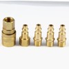 17pcs Air Compressor Accessory Kit, Dust Removing Air Line Fittings