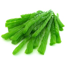 Green Apple Licorice Twists - Fat-Free Old Fashioned Gourmet Green Apple Licorice Candy - Soft & Chewy Texture with Bold Fresh Flavor - Licorice Candy - (8 oz)