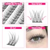 Natural Cluster Lashes Wispy CC Curl 9-11MM Mixed Lengths Eyelash