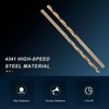 PATIKIL 2.6mm Drill Bit #37, Micro Number Small Bits 4341