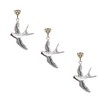 Silver Hinge Head Home Decorationswallow,Magnetic Hinge Dropper Hanging,Magnetic Hinge Head