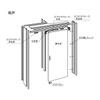 Daiken Kogyo PQD-11593A Box Lock for Doors Short Stroke Lock,