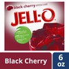 Jell-O Black Cherry Gelatin Mix (6 oz Boxes, Pack of