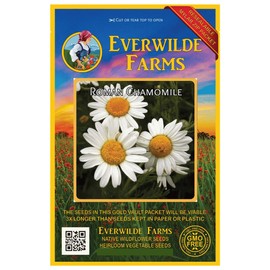 Everwilde Farms - 1 Oz Roman Chamomile Wildflower Seeds - Gold Vault