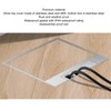 1Recessed Floor Electrical Outlet Kit,Waterproof Electrical Outlet Covcer Box with