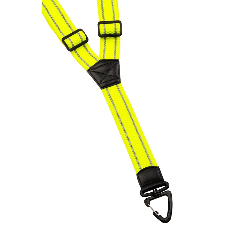Olata Men’s Hi-Vis Reflective Braces/Suspenders with Extra Wide Straps and