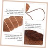 1pc Mini Brown Broom,Mini Shape Broom Delicate Corner Broom, Mini