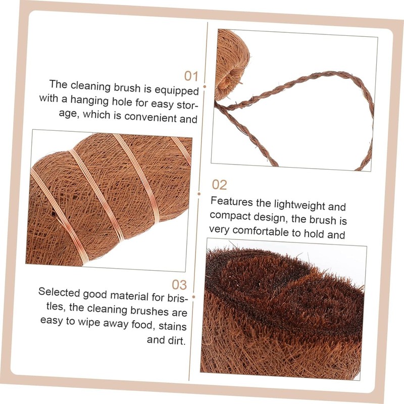 1pc Mini Brown Broom,Mini Shape Broom Delicate Corner Broom, Mini