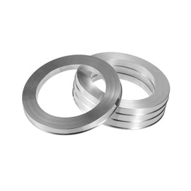 Hihaha 4pcs OD 110mm to ID 78.1mm Aluminum Alloy Car Hub Centric Rings Wheel Bore Center Spacer Durable Material