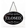 Prodotto Open Closed Aluminium Door Sign Double Sided Shop Coffee