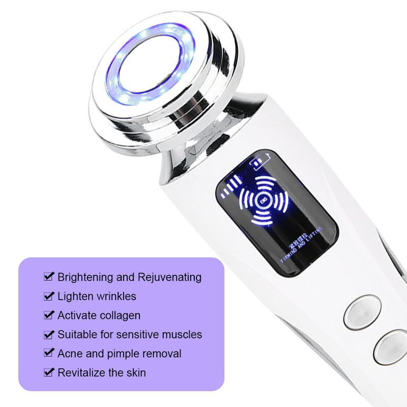 Color Light Skin Rejuvenation Machine Ion Skin Cleaning Serum Import