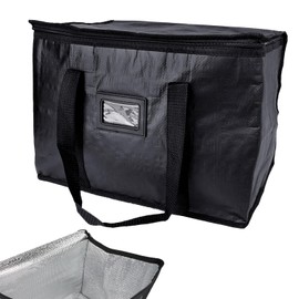 Shatore Large Food Delivery Bag, Insulated Thermal Bag for Hot and Cold Food, 43x30x31CM Portable and Durable, Ideal for Food Delivery Services and Catering
