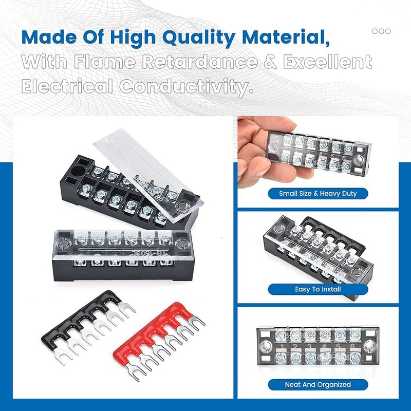 Greluma Terminal Strip and Strip - 6 Sets 4/5/6 Positions