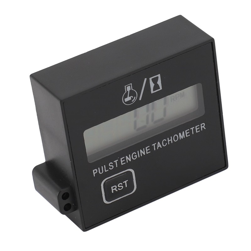 Inductive Tachometer Auto Reset Rechargeable Digital Tachometer for 2 Or