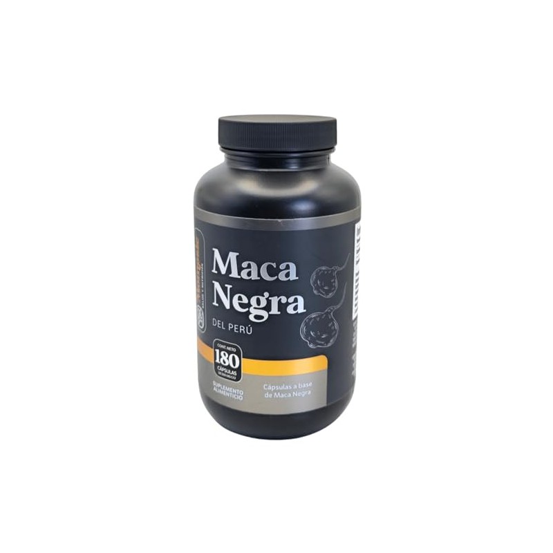 Maca Negra Peruana | 1000 mg de Maca Negra Peruana