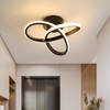 Toolight LED Ceiling Light, 22 W, 2500 lm, Modern Aluminium