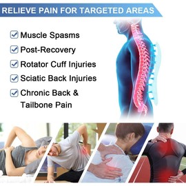 Revix Large Gel Cold Pack Full Body Back Ice Pack with Strap Joints Muscles pain