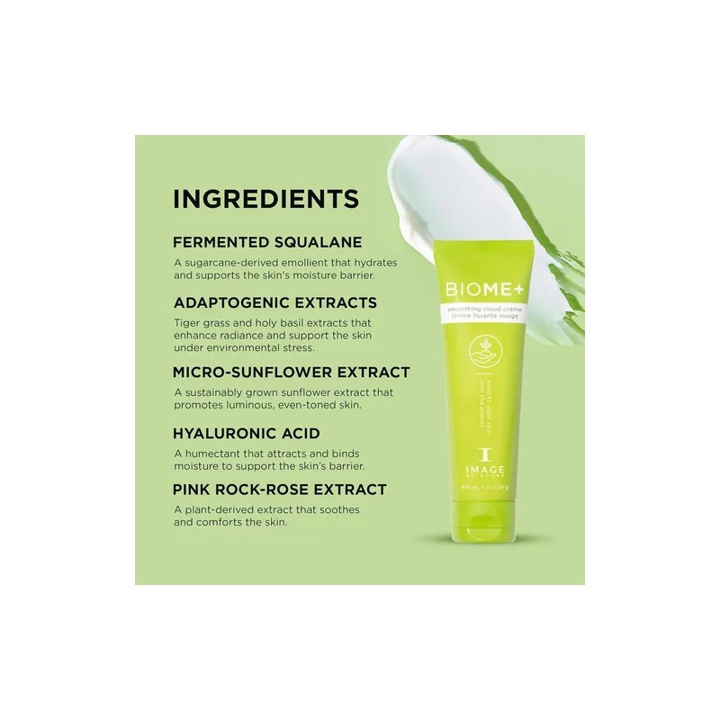 Image Skincare, Biome+ Crema Suavizante Nube, Crema Facial D