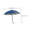 CAXUSD 4 Pcs Compact Phone Umbrellas Decorative Small Umbrellas for