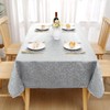 Homaxy Table Cloth Rectangular 140x300 cm, Washable Polyester Jacquard Tablecloth,