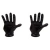 Wowser Black Cast Iron Left Hand Wall Hooks, Unique Home