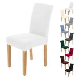 AngLink Elastic Chair Cover, Stretch Chair Covers, Removable Washable Chair Cover, Durable, Universal for Dining Room, Hotel, Banquet, Wedding Party, Decoration