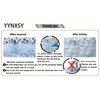 YYNXSY Hello Winter Backdrop Banner Snowflake Winter Snow Photography Background