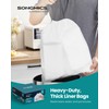SONGMICS Trash Bags for 2.6-Gallon (10 L) Trash Cans, 80