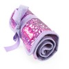 Girabrilla Nice Group Purple Down Effect Pencil Case for Girls