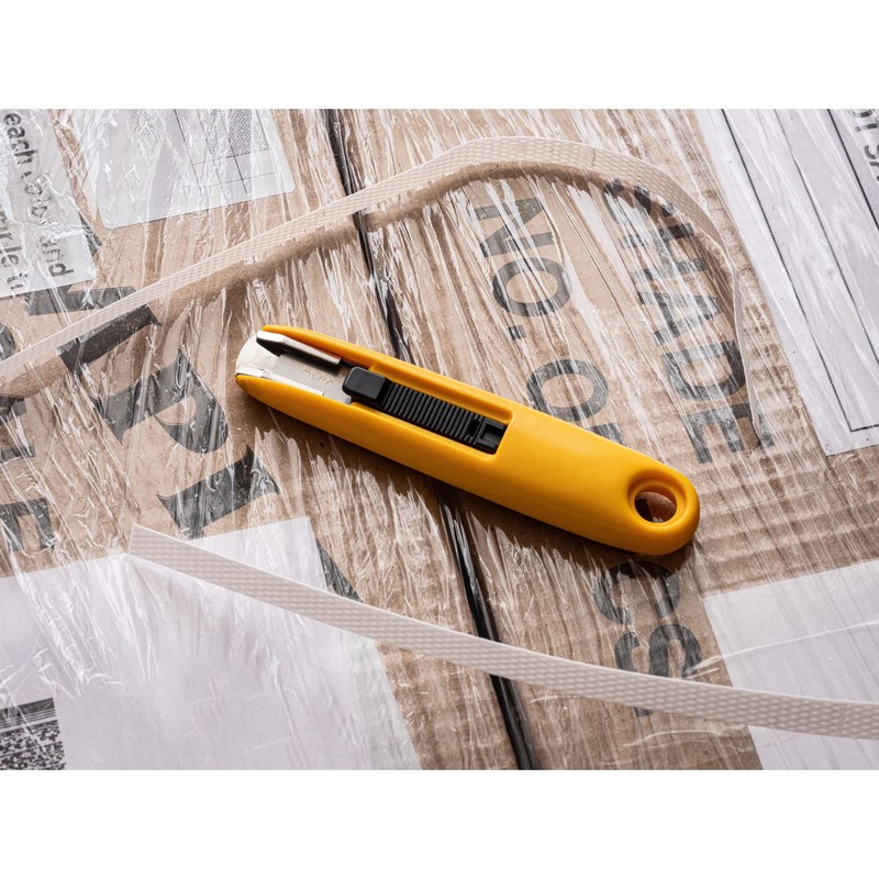 OLFA Self-Retracting Safety Utility Knife (SK-7) - Compact Multi-Purpose Semi-Auto