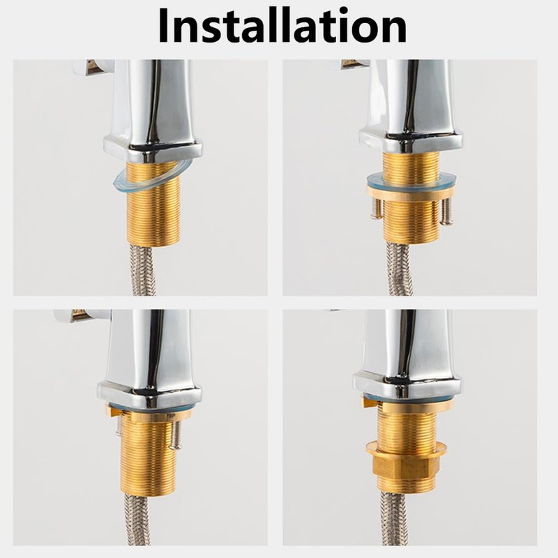 Faucet Fixing Tool Set, Anti-loosening Tap Fixing Nut Kitchen Bathroom