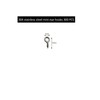 IDEALSV (304) Stainless Steel Small Screw Eye Pins Jewelry Making