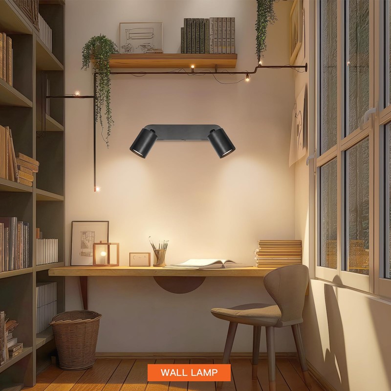 Ketom Spotlights Ceiling Lights Rotatable - 2 Way Adjustable Ceiling