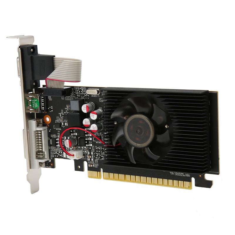 Half Height GPU 1G DDR3 64bit 810MHz 1300MHz HD DVI
