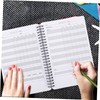 VICASKY Workout Notebook Fitness Journal Planner with Spiral Binding for
