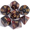 CiaraQ DND Polyhedral Dice Set with Dice Bag for Dungeons