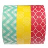 Wrapables Marrakech Trellis, Chevron & Circling Masking Tape Washi Tape,