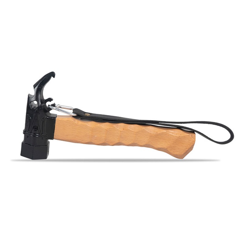 Camping Hammer Stainless Steel Tent Hammer Shock Absorbing Head Ergonomic