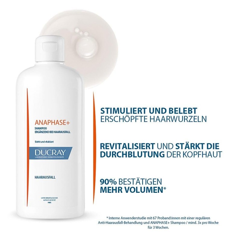 DUCRAY Anaphase+ Shampoo Supplement for Hair Loss 400 ml Shampoo