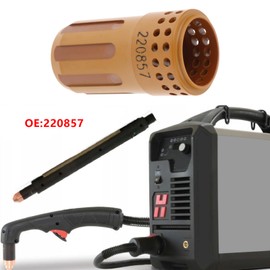 YINETTECH 1 PC Plasma Cutter Swirl Ring Cutting Gouging Consumable 220857 Compatible with PMX 45XP 65 85 105