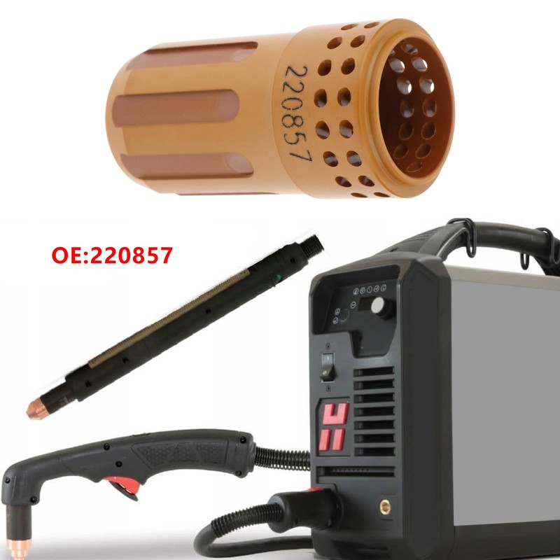 YINETTECH 1 PC Plasma Cutter Swirl Ring Cutting Gouging Consumable