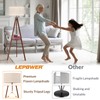 LEPOWER Tripod Floor Lamp, Mid Century Wood Standing Lamp, Modern