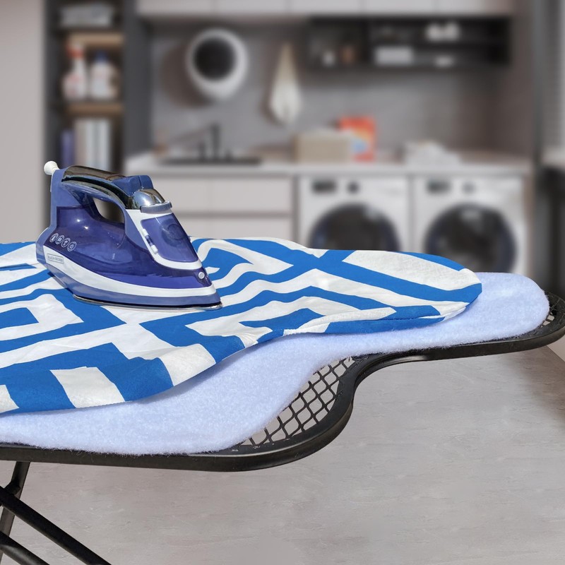 slieton Premium Felt Underlay Ironing Board Padding with Thick White