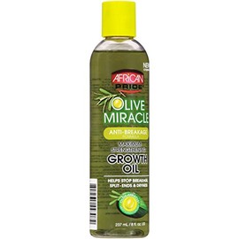 African Pride Olive Miracle Growth Oil, 8 oz (Pack of 5)