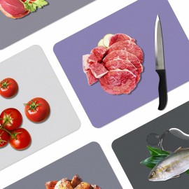 Warm Kitchen WK Cutting Boards Set of 3, Non Slip, BPA Free, Dishwasher Safe, 7.3x11.5"