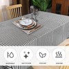 WUFGWBD 2 Striped Tablecloths, Table Decoration Tablecloths, Wedding Decoration Tablecloths,